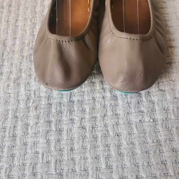 Tieks Ballerina Brown Beige Flats Womans Size 8 - Picture 3 of 8